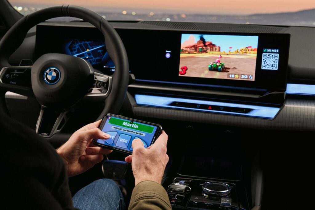 BMW i5 gaming